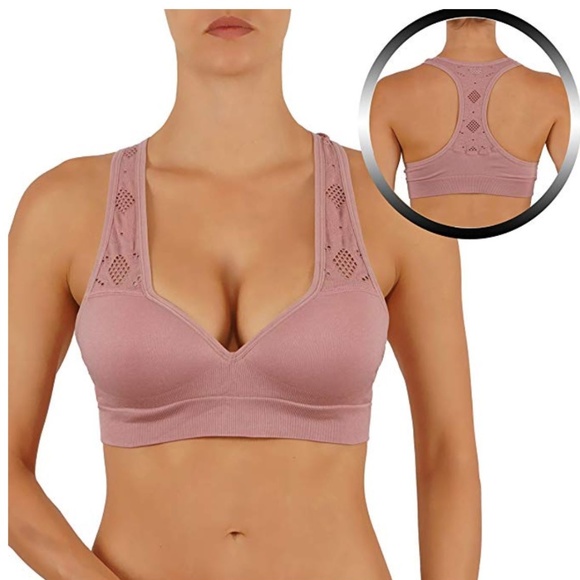 Other - Push Up Bra Women's Yoga Crop Top Sports